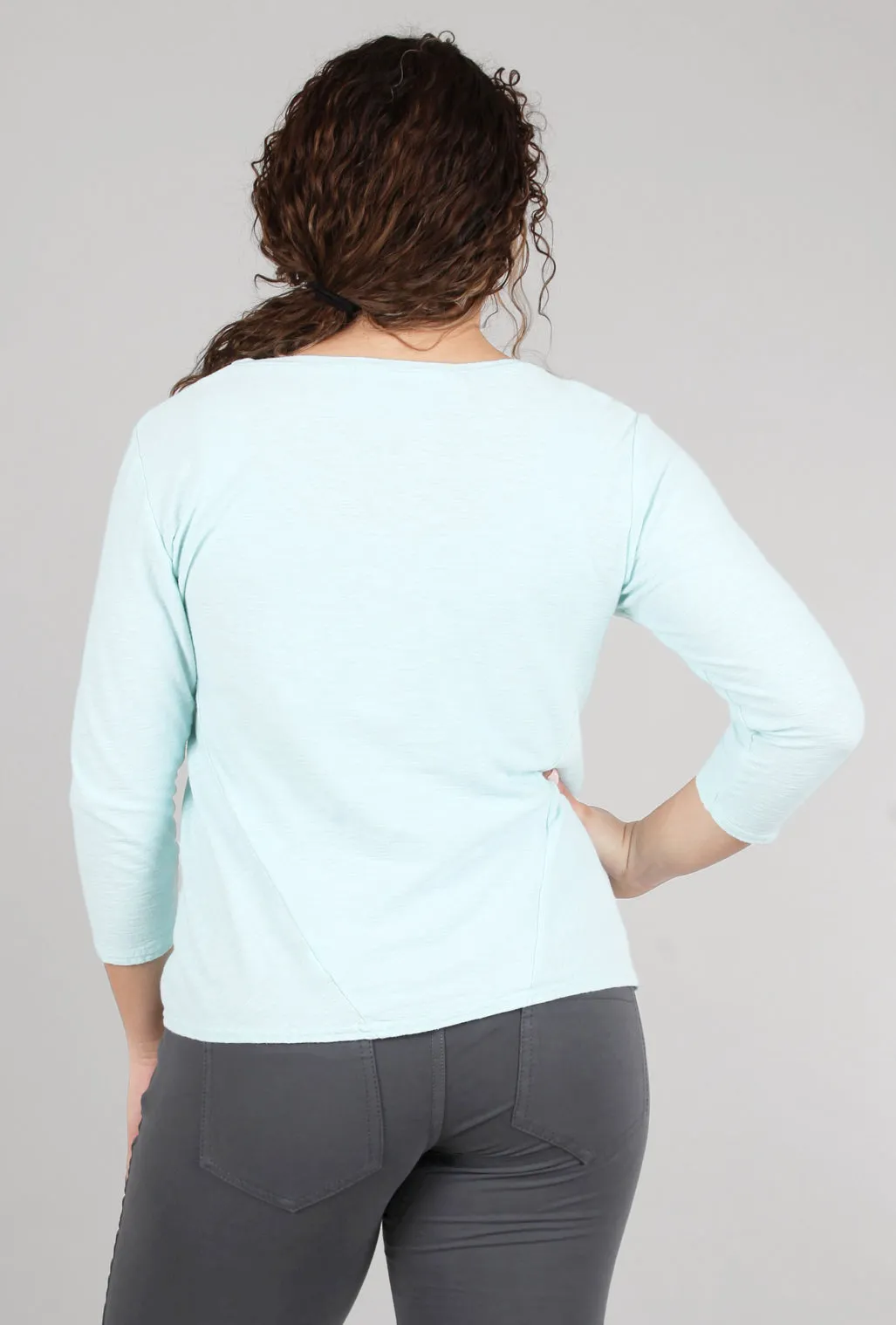 3/4-Sleeve Bias Tee, Mente