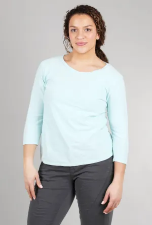 3/4-Sleeve Bias Tee, Mente