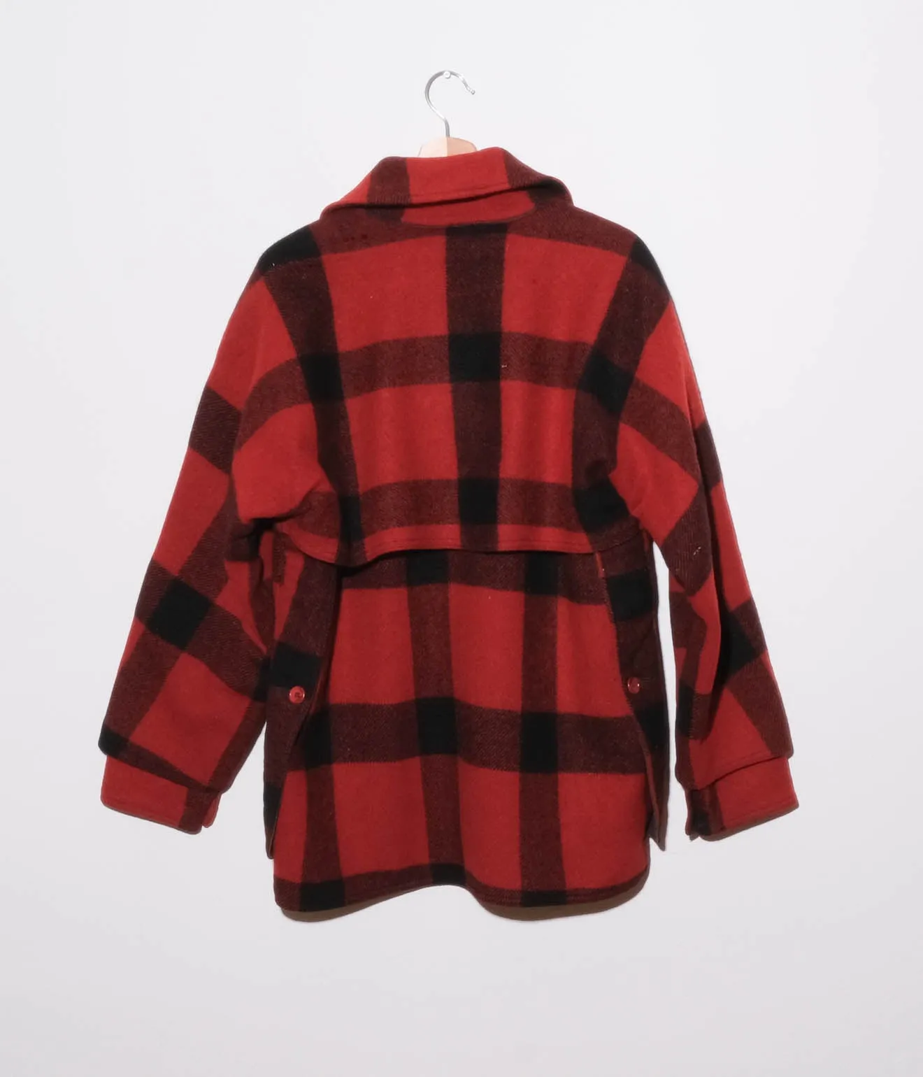 50's Hirsch Weis Mackinaw Wool Cruiser Jacket (Red Check)