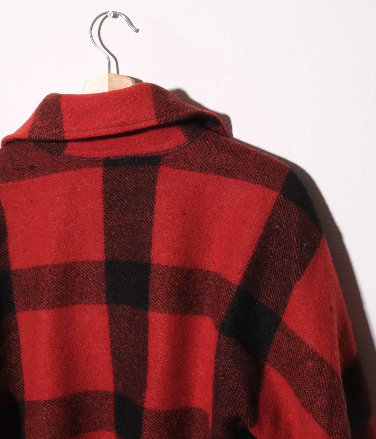 50's Hirsch Weis Mackinaw Wool Cruiser Jacket (Red Check)