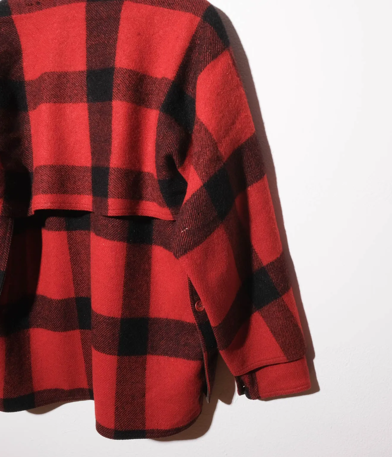 50's Hirsch Weis Mackinaw Wool Cruiser Jacket (Red Check)