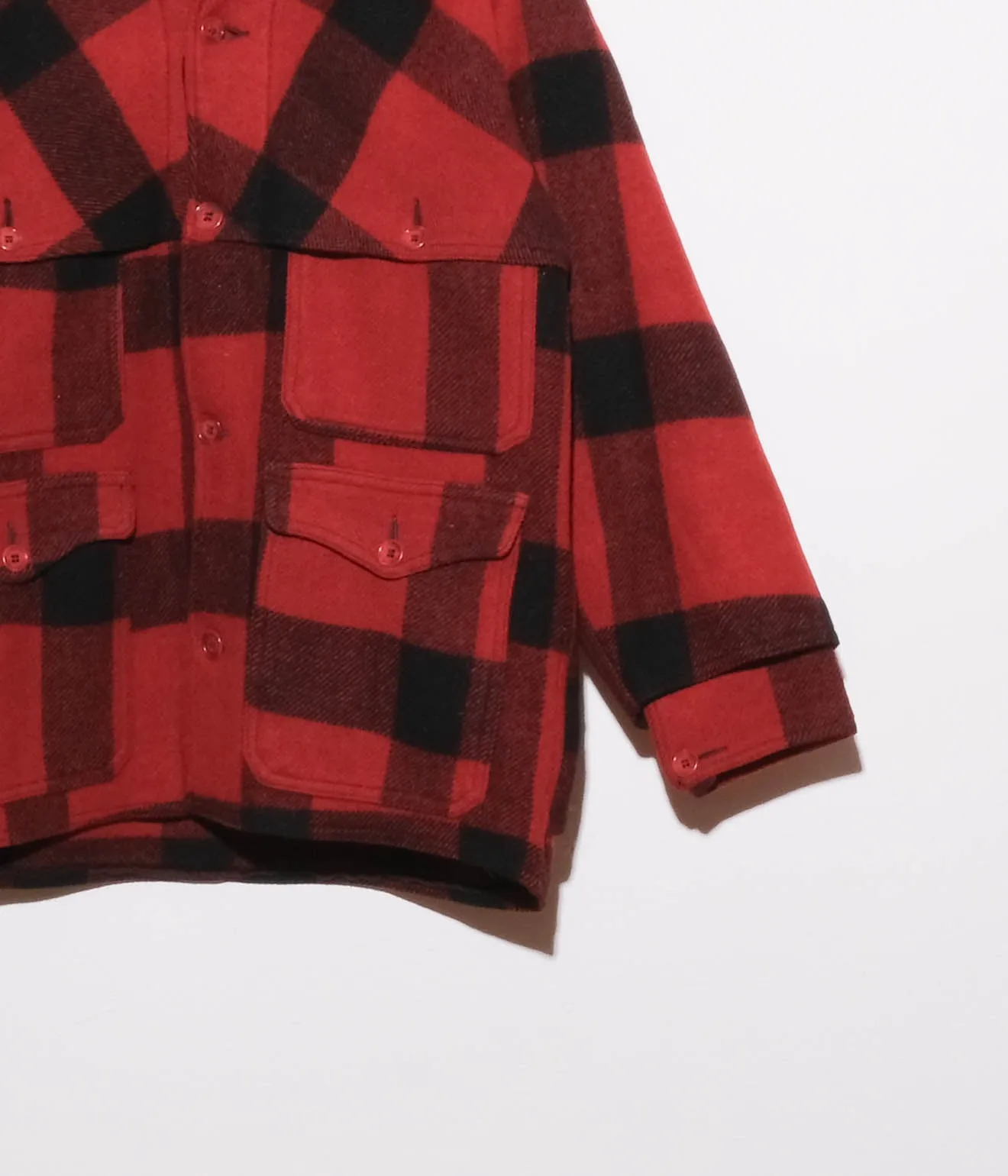 50's Hirsch Weis Mackinaw Wool Cruiser Jacket (Red Check)
