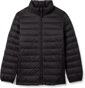 Amazon Essentials Boys and Toddlers' Lightweight Water-Resistant Packable Puffer Jacket