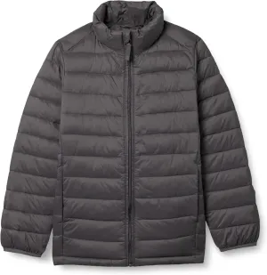 Amazon Essentials Boys and Toddlers' Lightweight Water-Resistant Packable Puffer Jacket