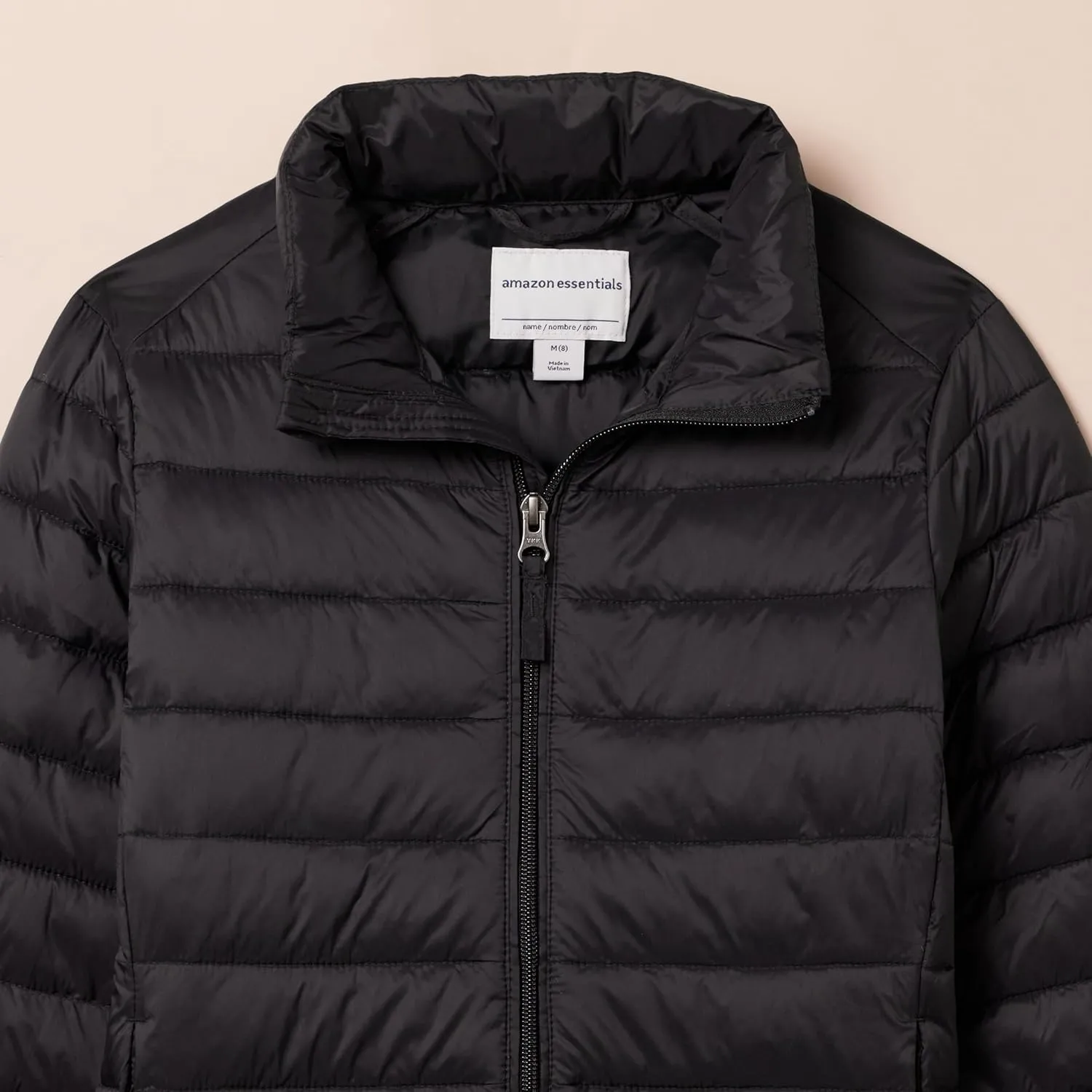 Amazon Essentials Boys and Toddlers' Lightweight Water-Resistant Packable Puffer Jacket