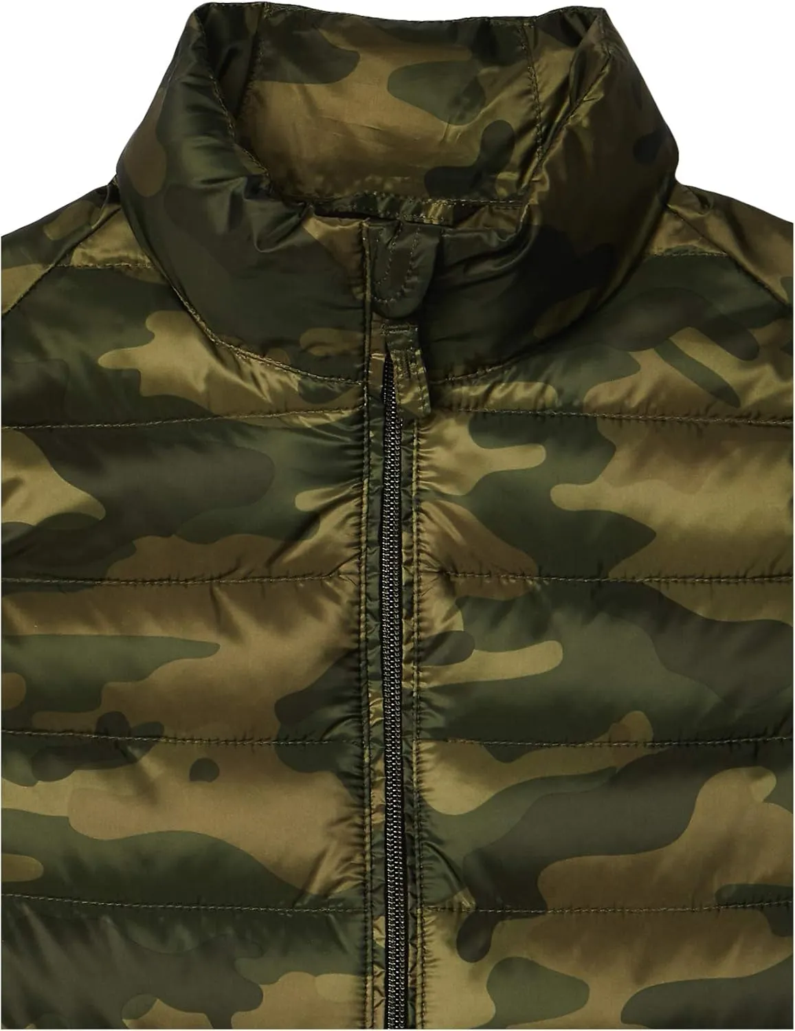 Amazon Essentials Boys and Toddlers' Lightweight Water-Resistant Packable Puffer Vest