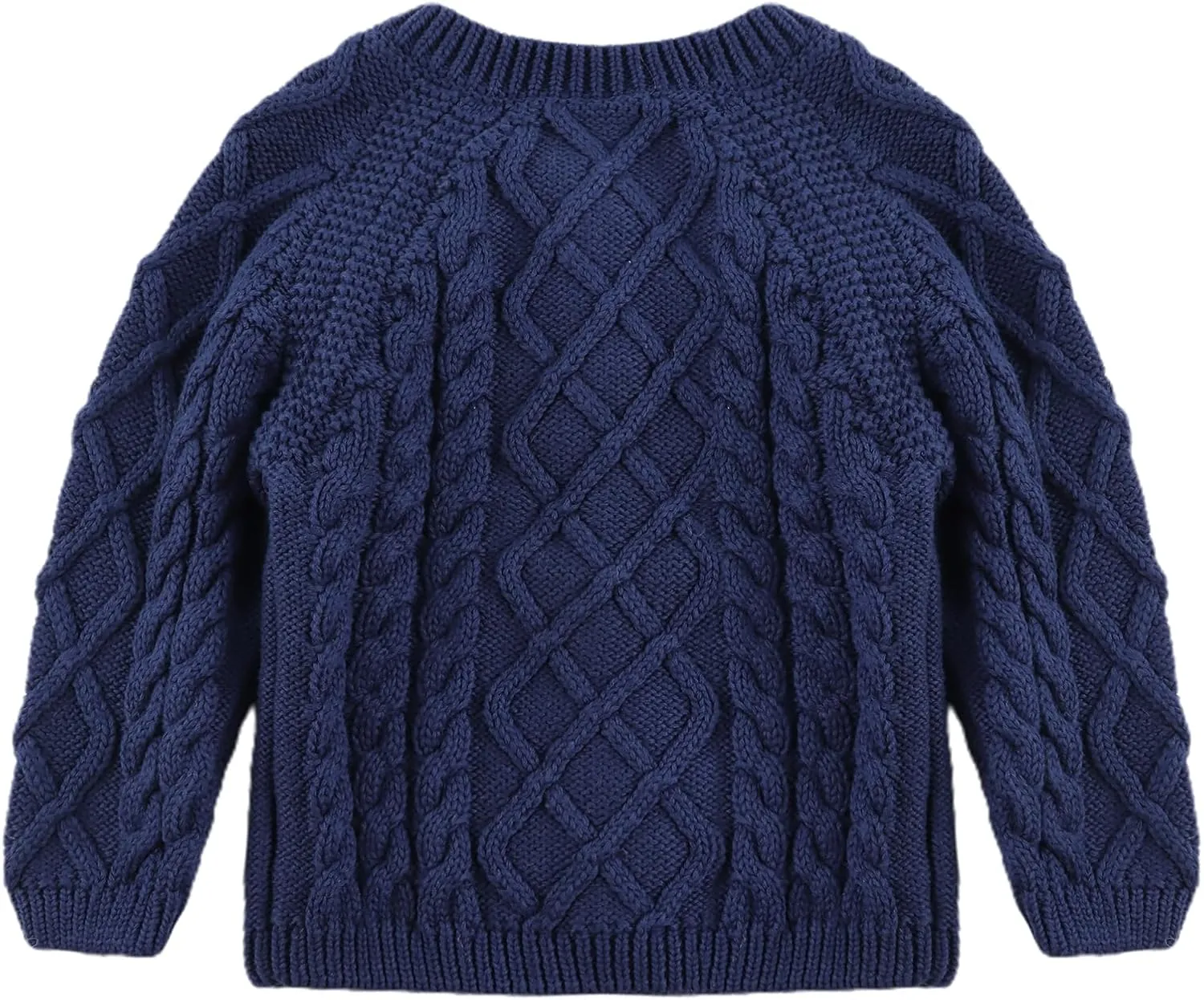 Baby Girls Sweater Toddler Knit Cardigan Kids Long Sleeve Cardigan Infant Crewneck Coat Fall Winter