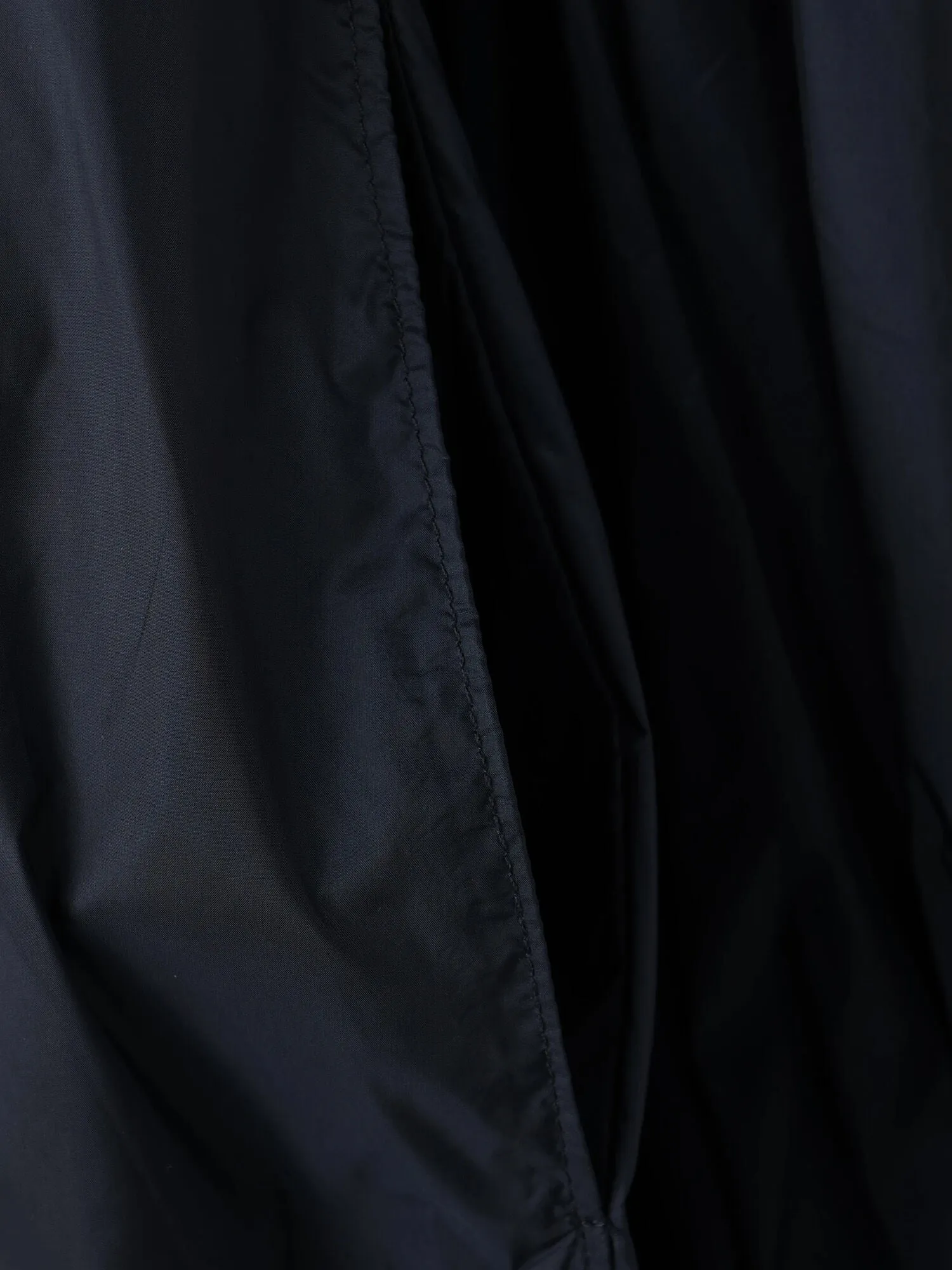 Beyza Pocketable nylon hoodie
