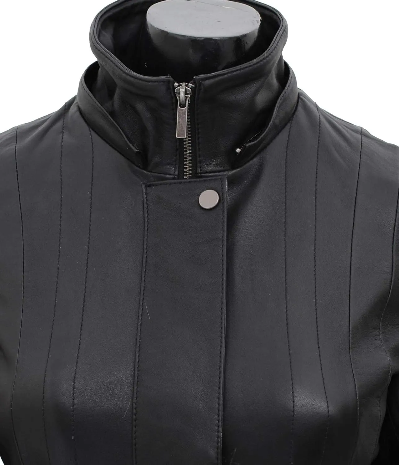 Blingsoul Leather Coats For Women - Real Lambskin Leather Jacket Womens