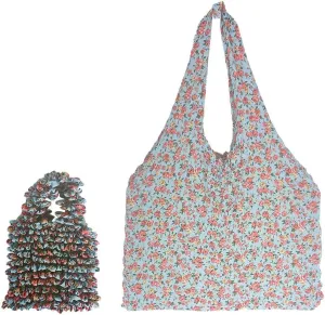 Boho Stretchable Magic Bag, Magic Flower Bubble Tote Bag, Portable Shoulder Bag for Women