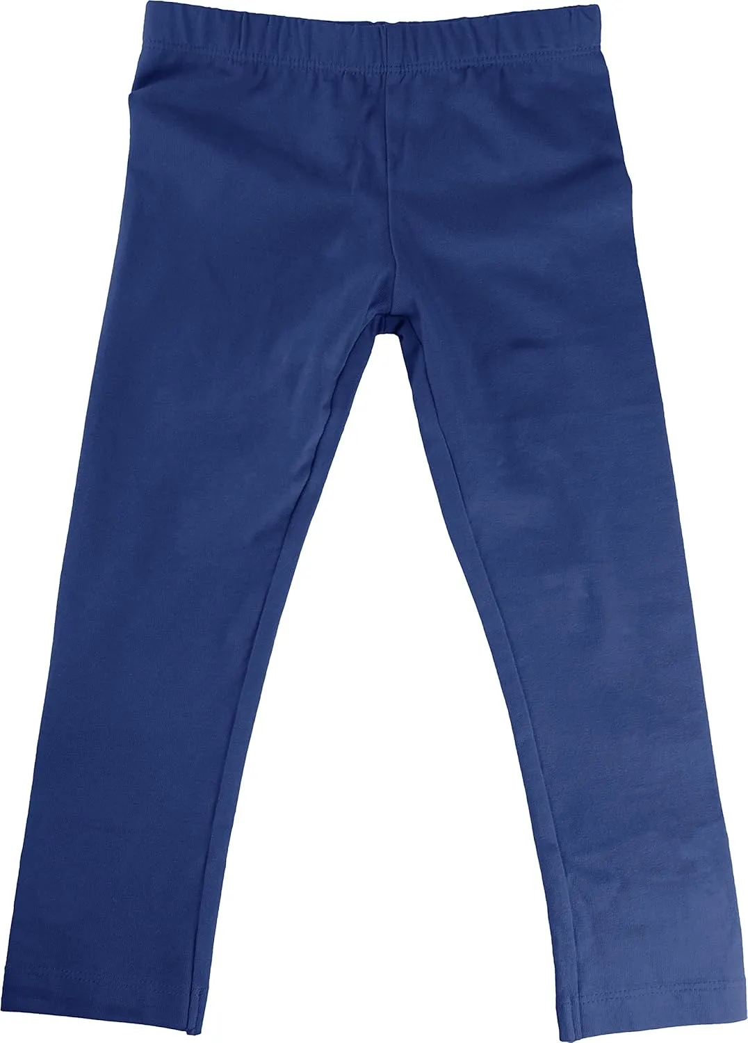 Boys Girls Toddler Little Kids Unisex 6 Pack Cotton Stretch Snug Fitting Long Pant Leggings
