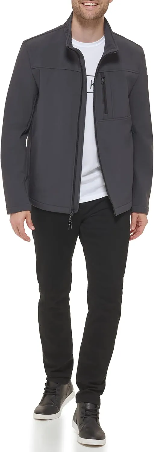 Calvin Klein Men's Water Resistant, Windbreaker Jackets for Men (Standard and Big and Tall)