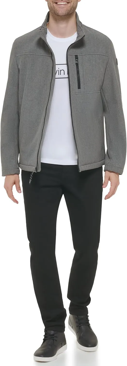 Calvin Klein Men's Water Resistant, Windbreaker Jackets for Men (Standard and Big and Tall)