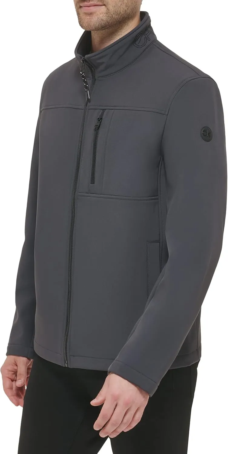 Calvin Klein Men's Water Resistant, Windbreaker Jackets for Men (Standard and Big and Tall)