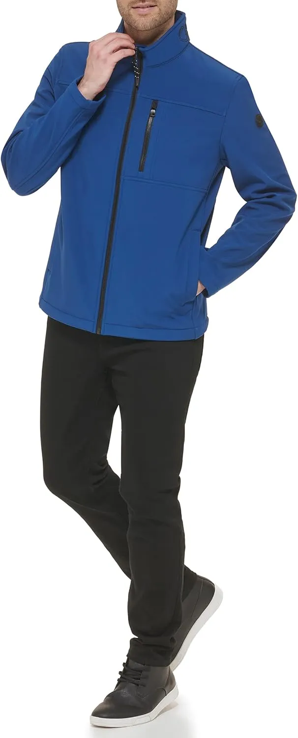 Calvin Klein Men's Water Resistant, Windbreaker Jackets for Men (Standard and Big and Tall)
