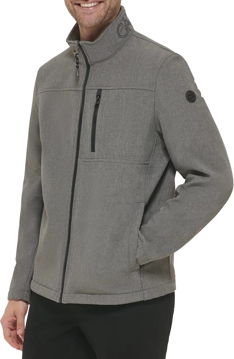 Calvin Klein Men's Water Resistant, Windbreaker Jackets for Men (Standard and Big and Tall)
