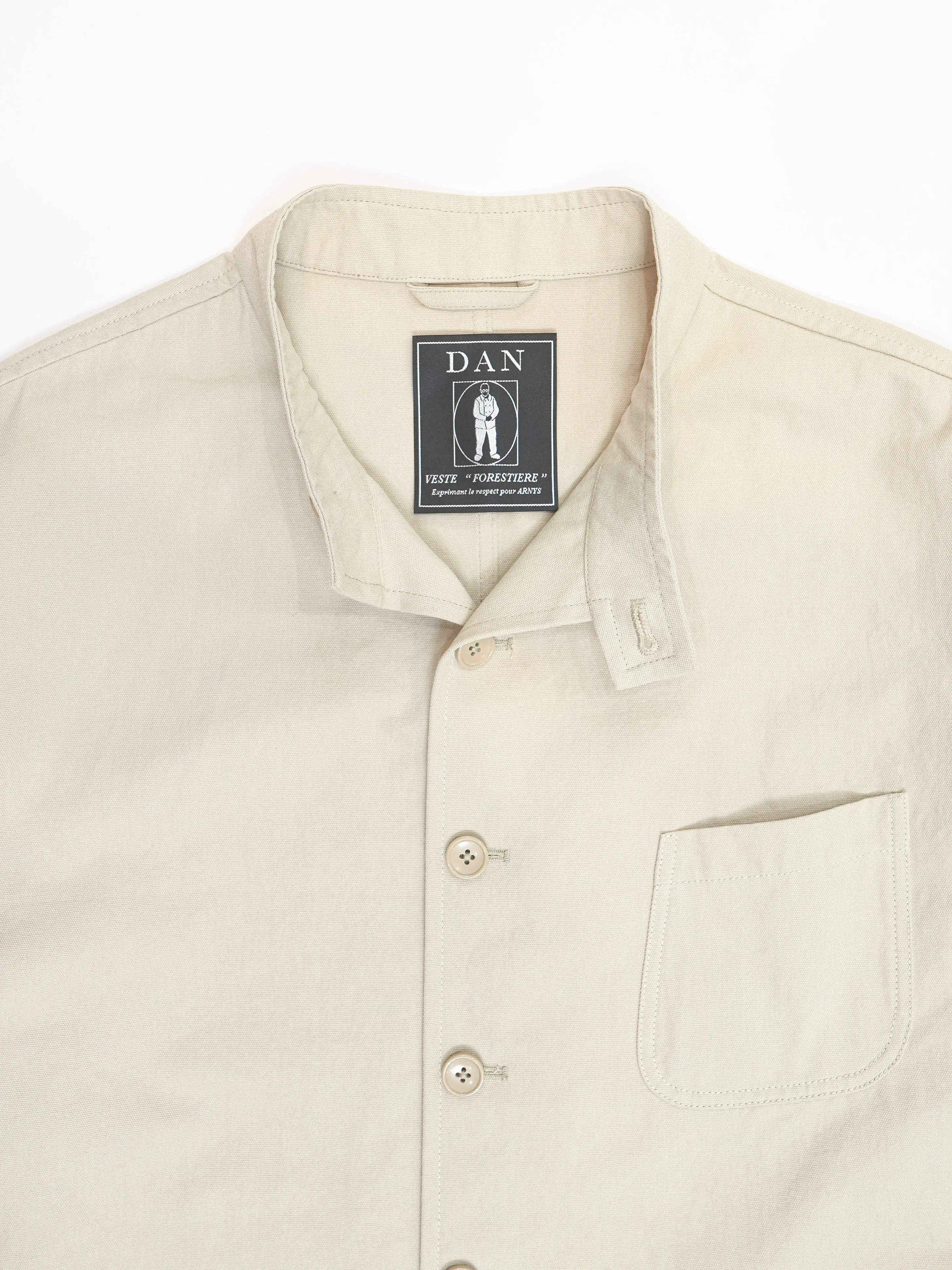 Canvas Forestiere Jacket - TAUPE