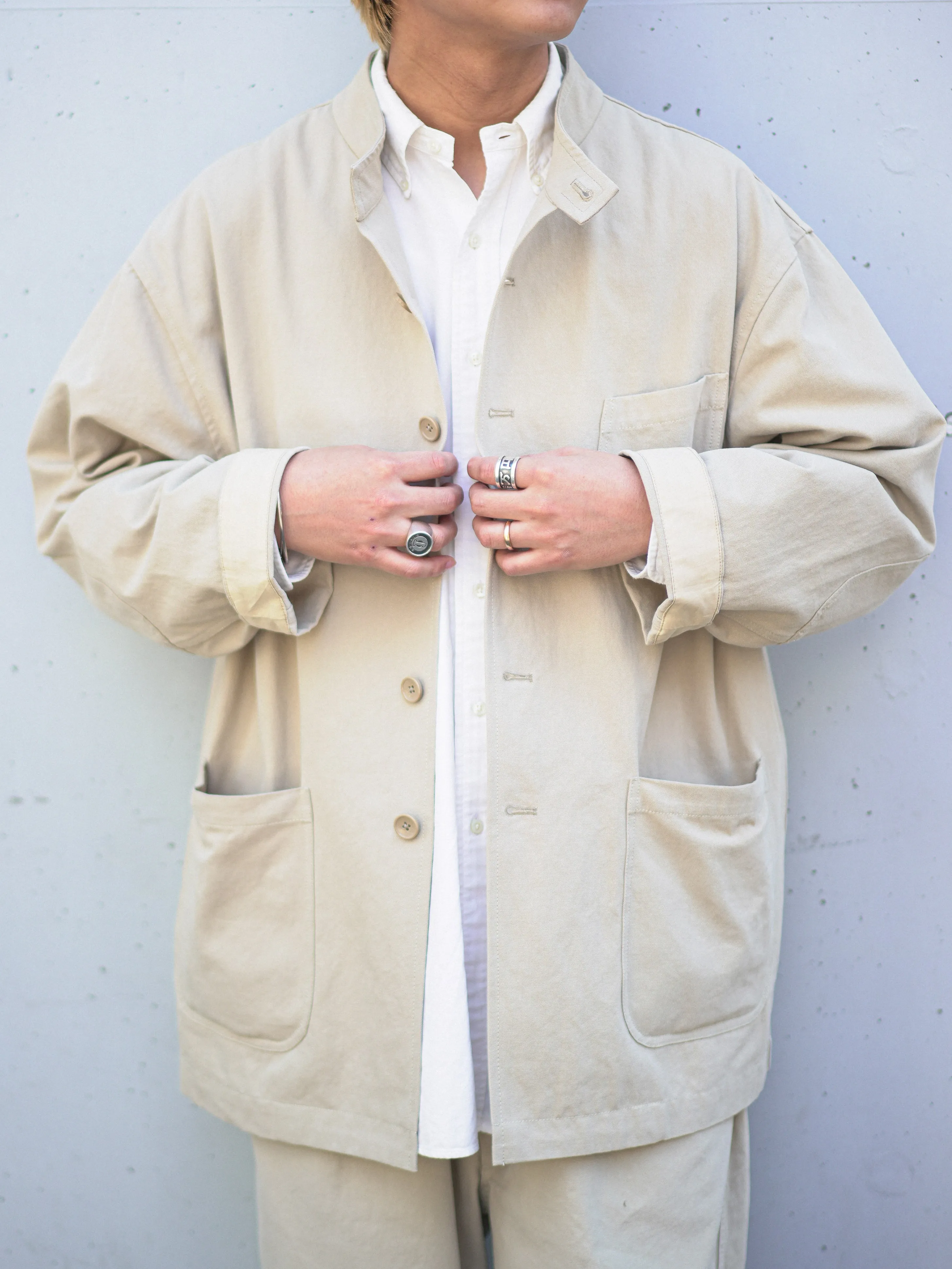 Canvas Forestiere Jacket - TAUPE