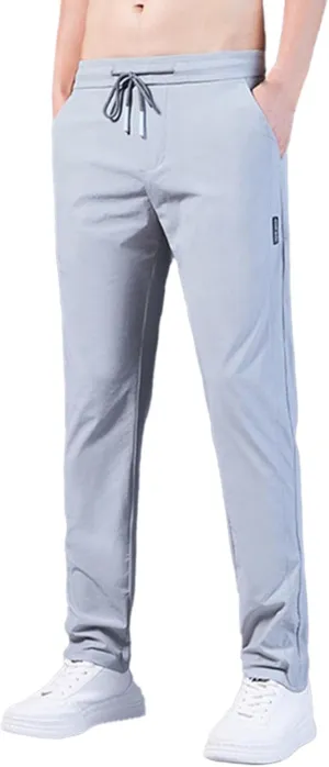 Cargo Work Pant Men's Twill Casual Pull-On Pants Gym Yoga Sweatpants Multiple Pockets Baggy Joggers Sweat Pant