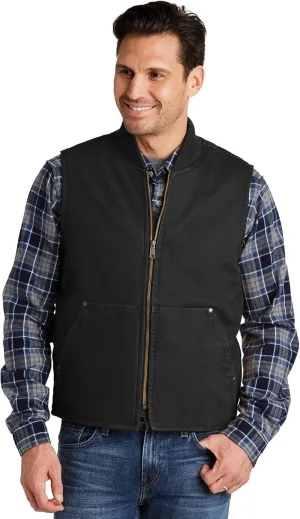 Cornerstone Washed Duck Cloth Vest CSV40