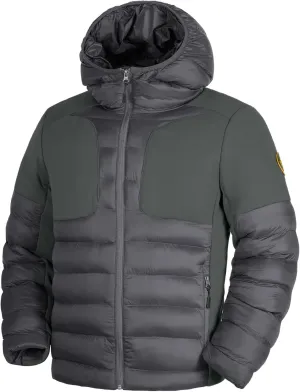 GEMYSE Men's Lightweight Winter Windproof Puffer Coats Warm Insulated Jacket with Hood