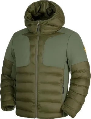 GEMYSE Men's Lightweight Winter Windproof Puffer Coats Warm Insulated Jacket with Hood