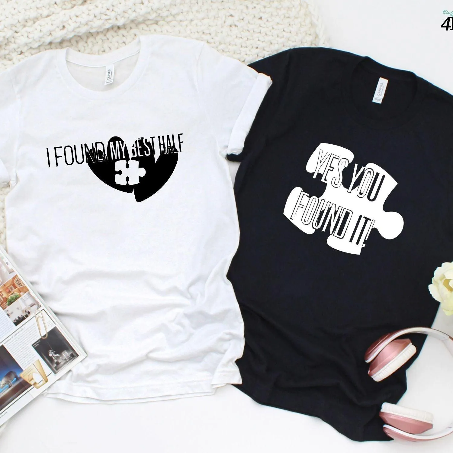 I Found My Best Half & Yes You Found It! Adorable Matching Outfits