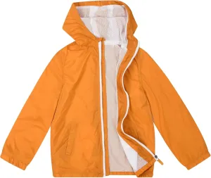 JOYSON Kid Boys Rain Jackets Lightweight Water-resistant Windbreaker Breathable Outerwear Raincoat with Hood