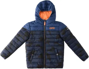 Lansbojun Hooded Puffer Jacket for Boys Lightweight Water-resistant Kids Clothes Winter Coat