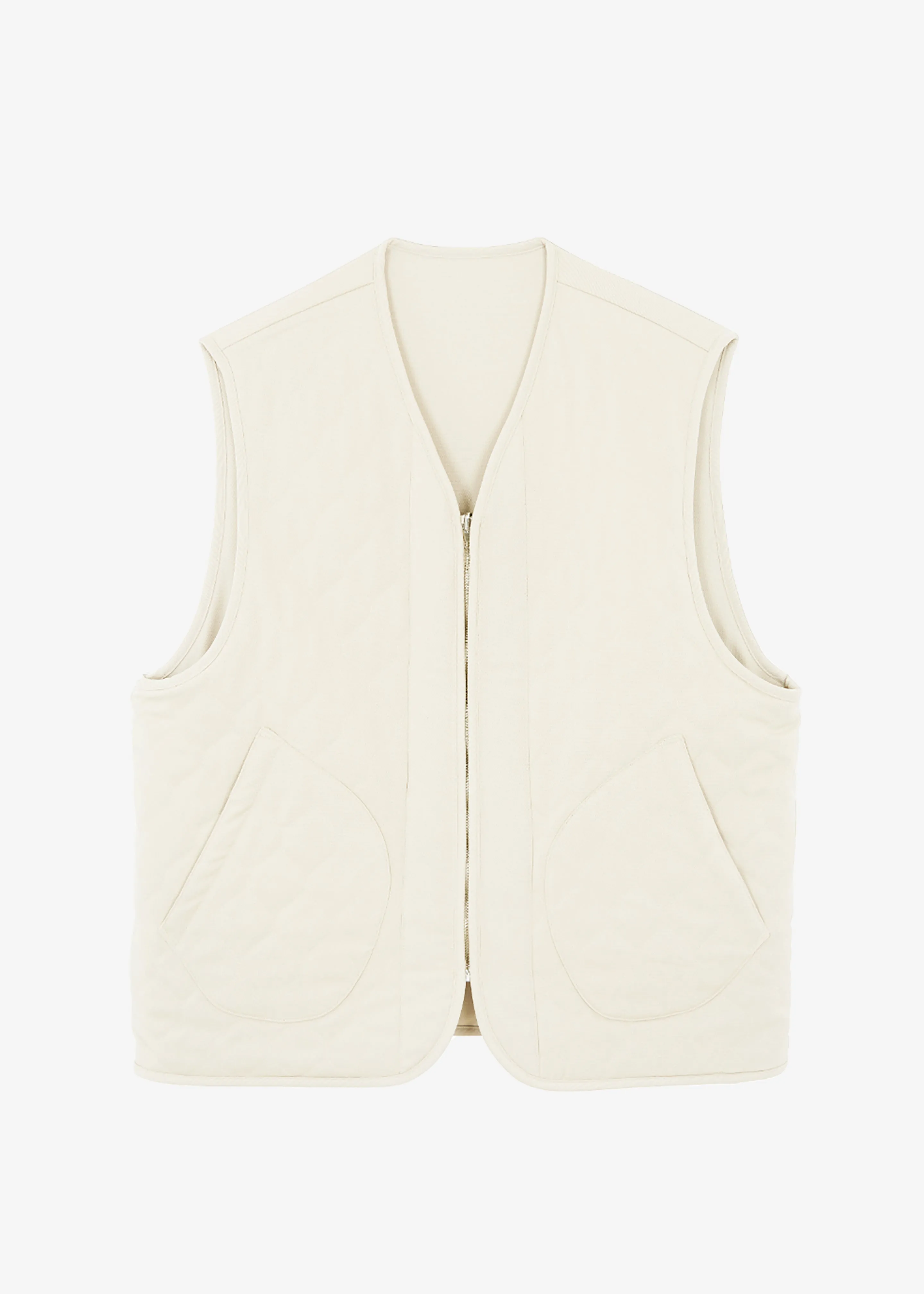 Lant Reversible Vest - Natural