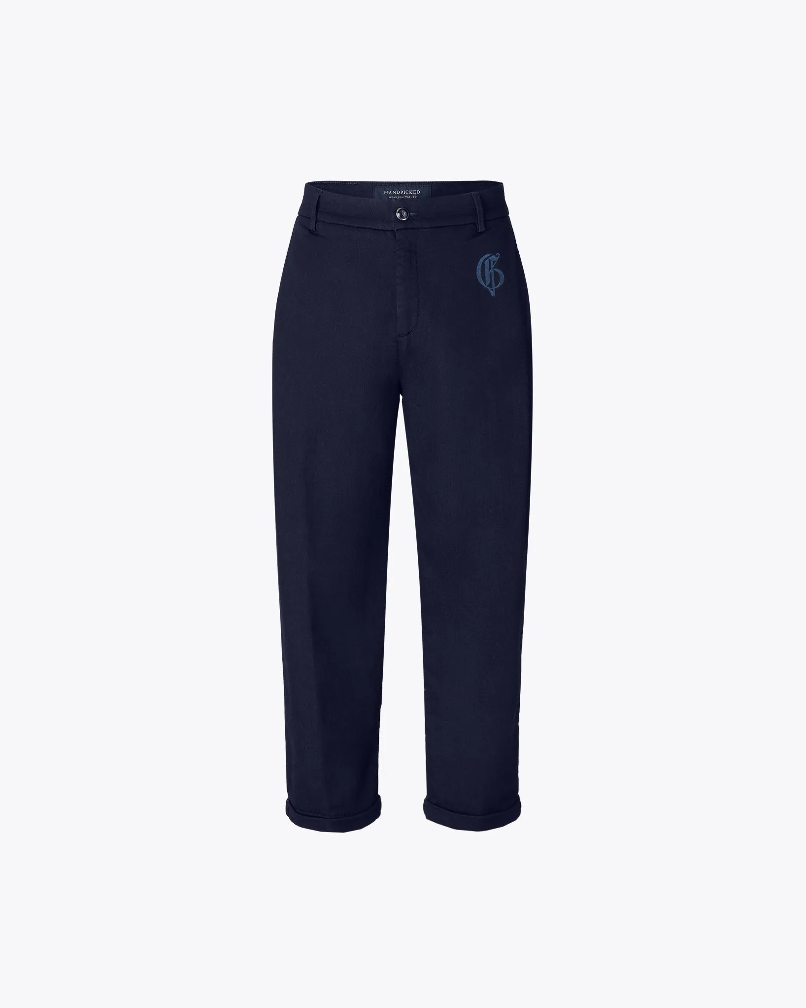 LOOSE FIT BLUE PANTS