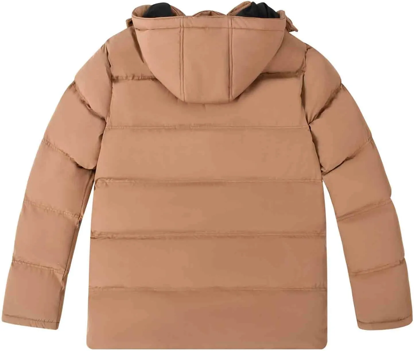 MADHERO Men's Puffer Jacket Water-Resistant Insulated Down Alternative Outerwear Coats