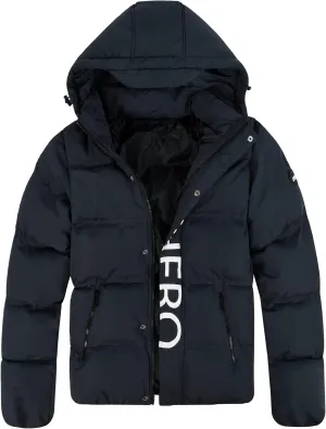 MADHERO Men's Puffer Jacket Water-Resistant Insulated Down Alternative Outerwear Coats