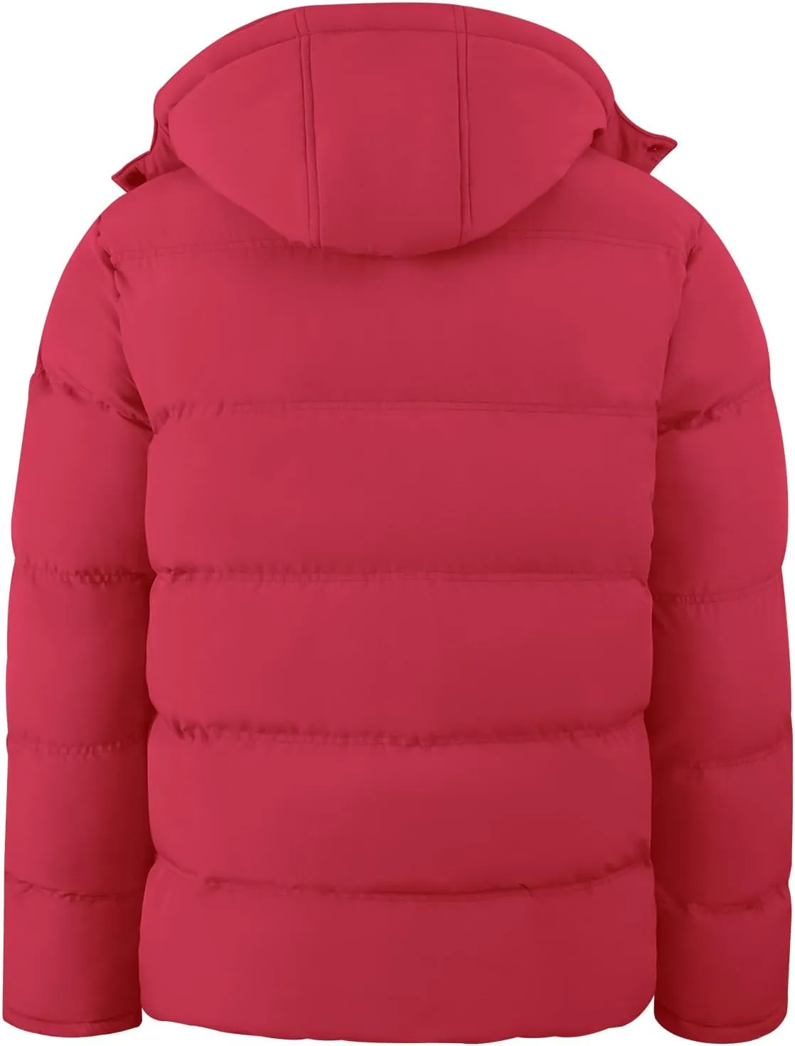 MADHERO Men's Puffer Jacket Water-Resistant Insulated Down Alternative Outerwear Coats