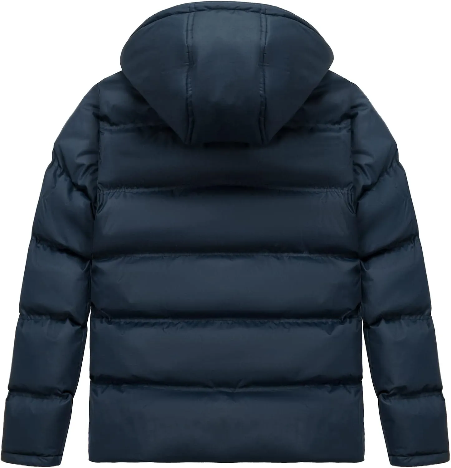 MADHERO Men's Puffer Jacket Water-Resistant Insulated Down Alternative Outerwear Coats