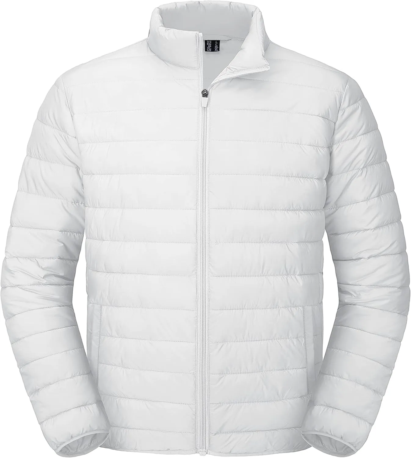 MAGCOMSEN Men's Puffer Jacket Lightweight Warm Winter Coats Water Repellent Windproof Insulated Jacket