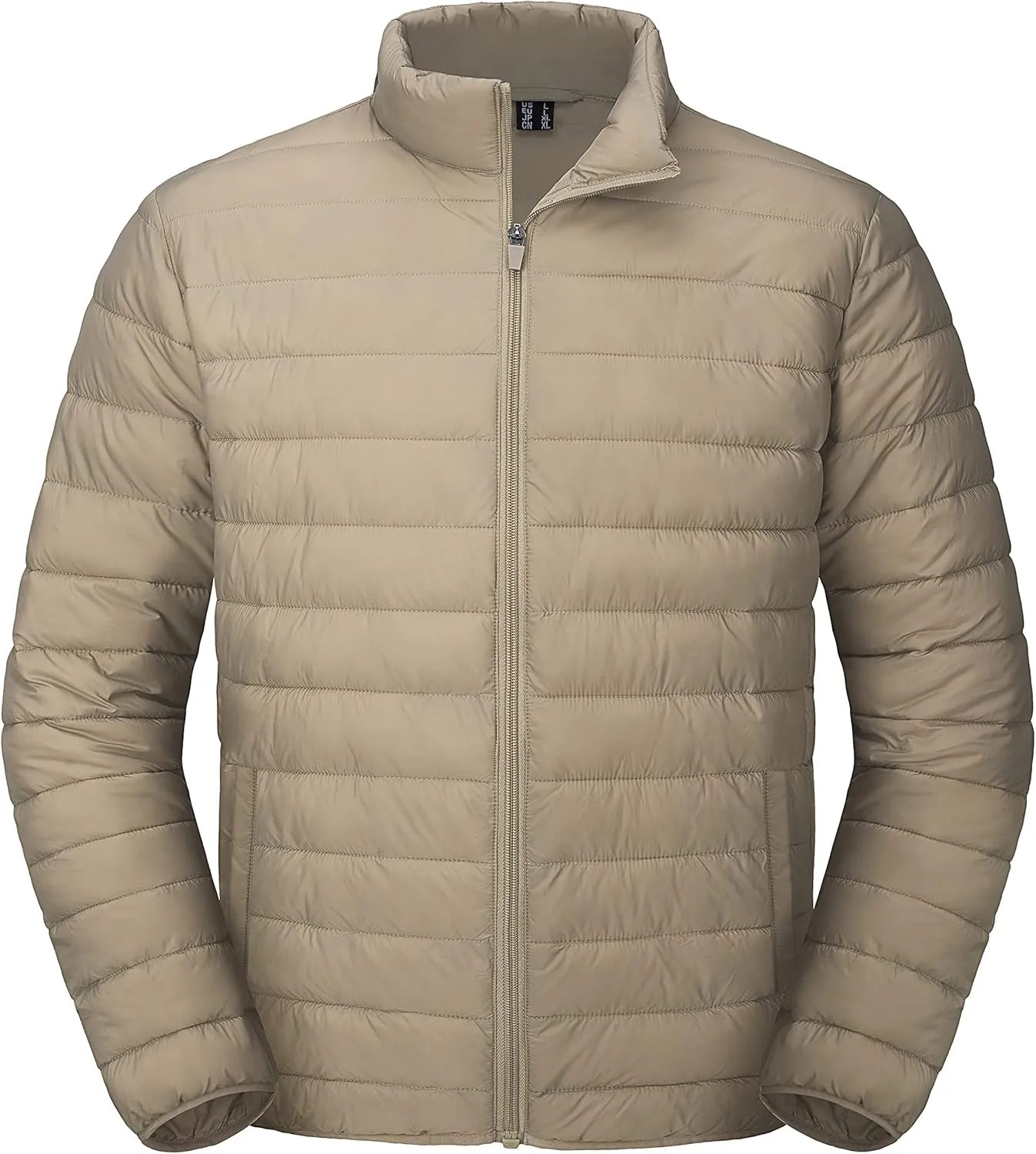 MAGCOMSEN Men's Puffer Jacket Lightweight Warm Winter Coats Water Repellent Windproof Insulated Jacket