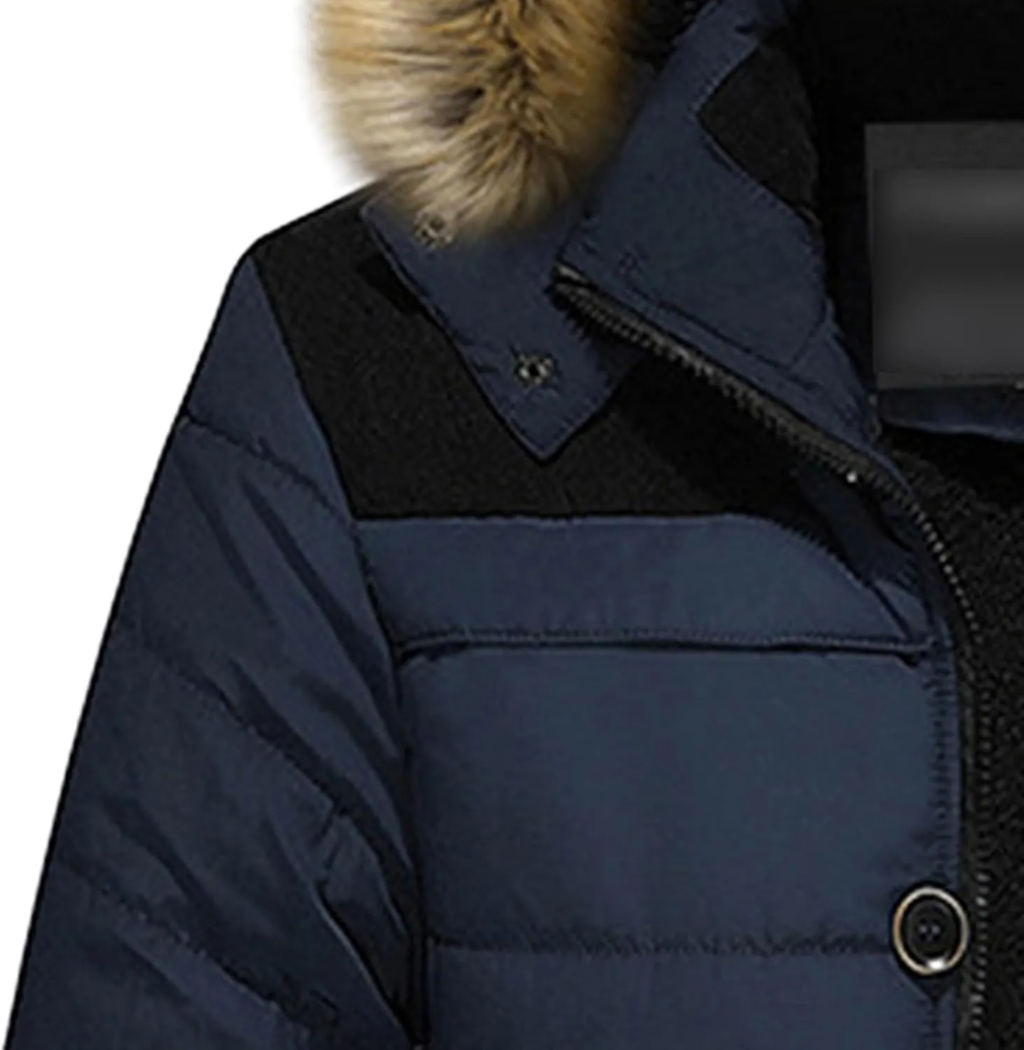 Maiyifu-GJ Mens Winter Hooded Wool Liner Jacket Warm Windbreaker Down Cotton Padded Thicken Coat With Pocket
