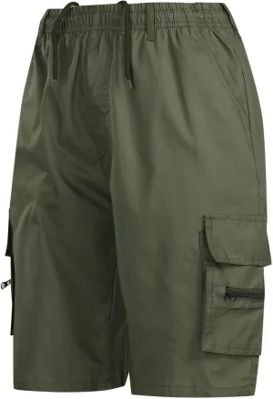 Men's Cargo Combat Work Pant Workwear Jogger Leisure Soft Sweatpants Loose Fit Open Hem Pant Long Pants