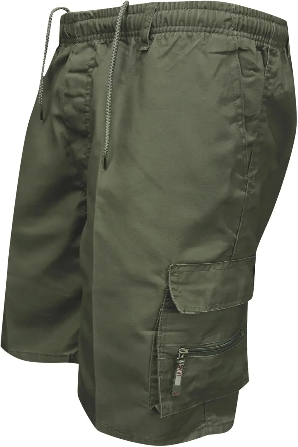 Men's Cargo Combat Work Pant Workwear Jogger Leisure Soft Sweatpants Loose Fit Open Hem Pant Long Pants