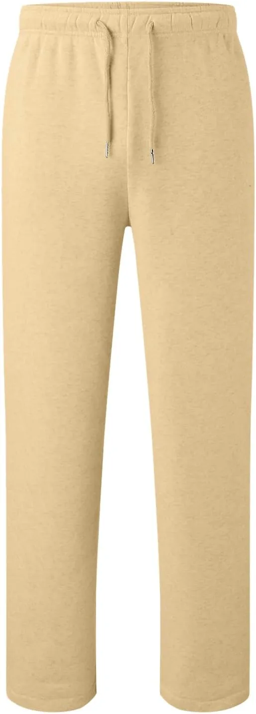 Mens Cargo Work Pants Casual Cotton Stretchy Elasticated Waist Pant Sweatpants Joggers Gym Sports Yoga Pants
