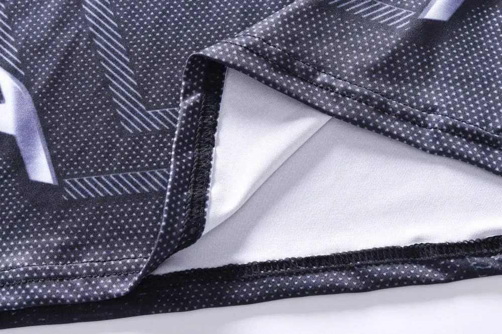 Men's Compression Quickly Dry Sports Shirts Athletic Long Sleeve Elastic Blouses Running Workout Tops