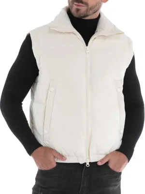 Men's Puffer Vest, Quilted Puffy Warm Outerwear Winter Causal Sleeveless Jacket