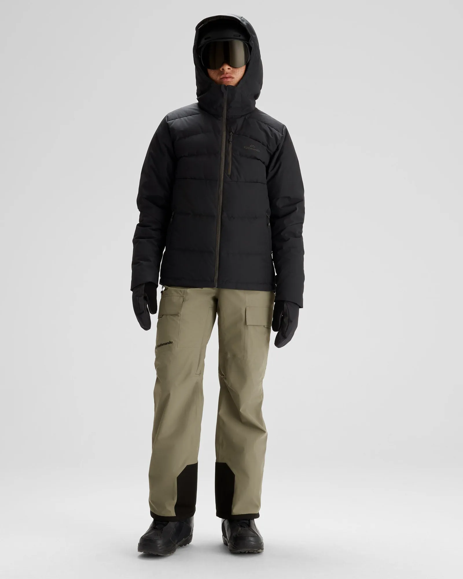 Men's PWDR-Days Down Snow Jacket - Black Stingray