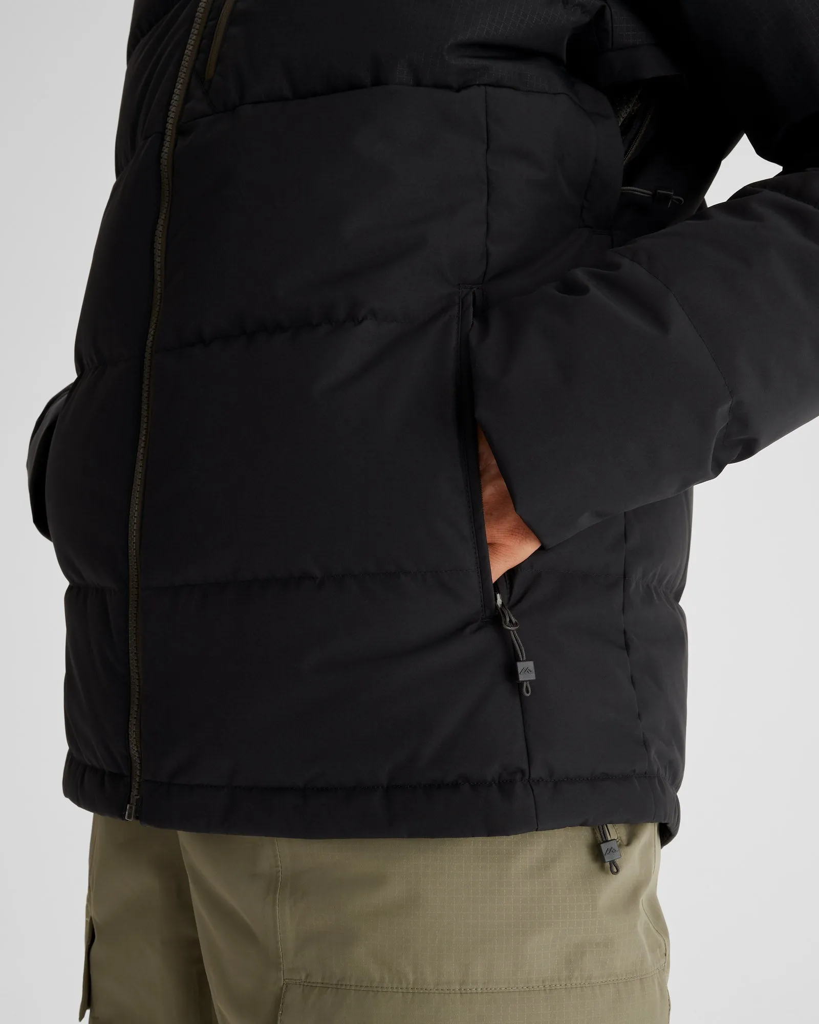 Men's PWDR-Days Down Snow Jacket - Black Stingray