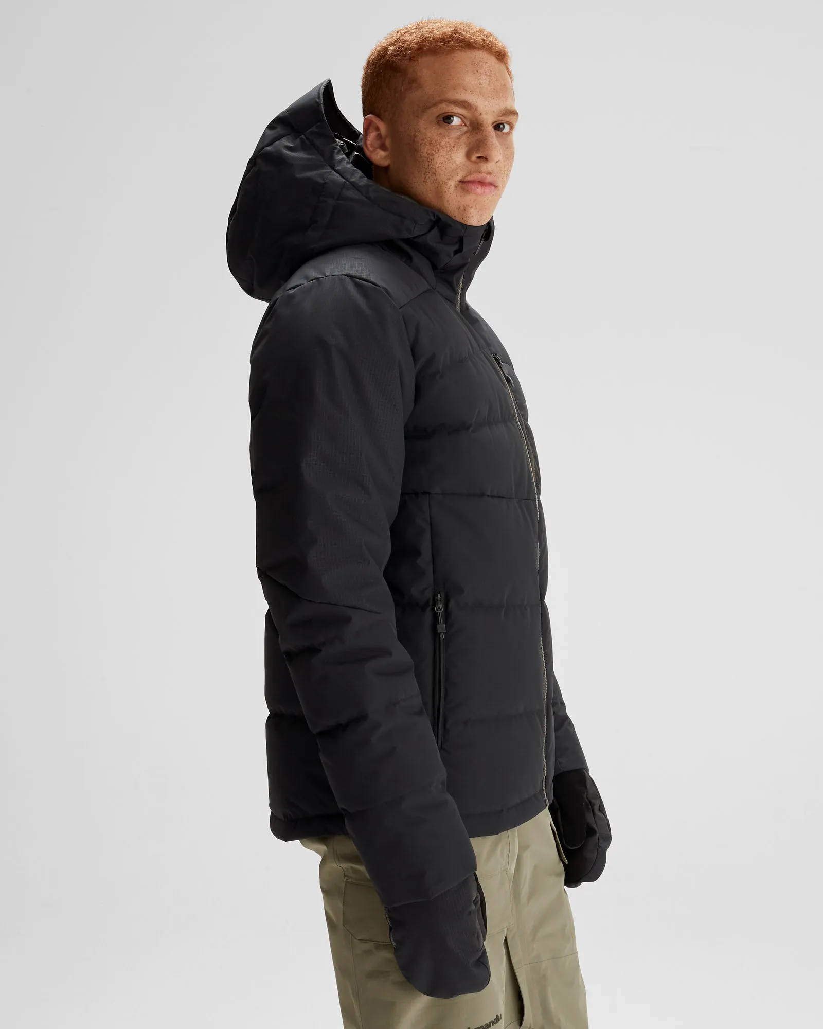 Men's PWDR-Days Down Snow Jacket - Black Stingray