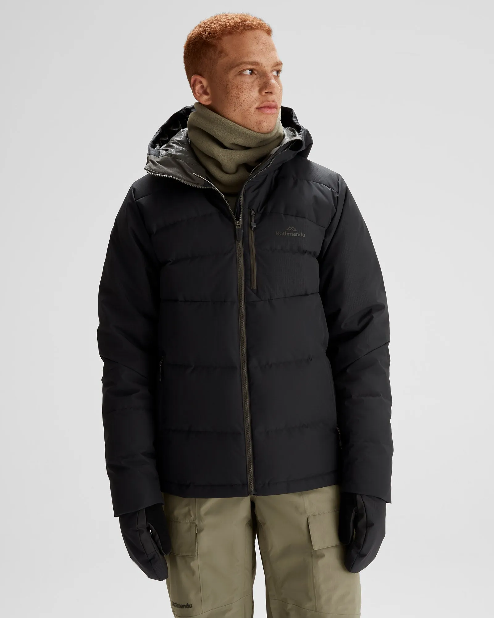 Men's PWDR-Days Down Snow Jacket - Black Stingray