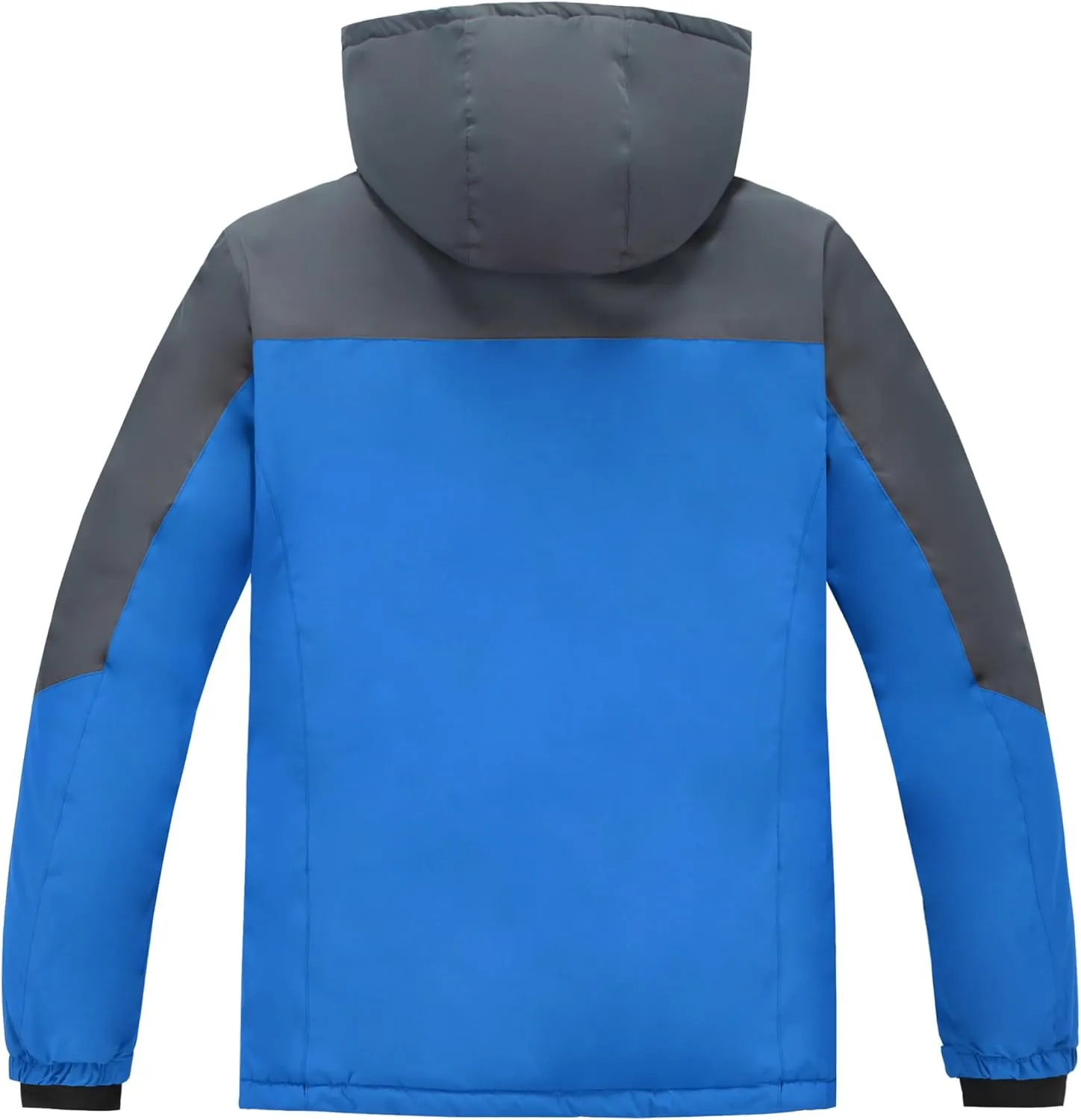 Men's Waterproof Ski Jacket - Snowboard Coats with Fleece Lining, Warm Parka with Hood for Ultimate Snow Protection