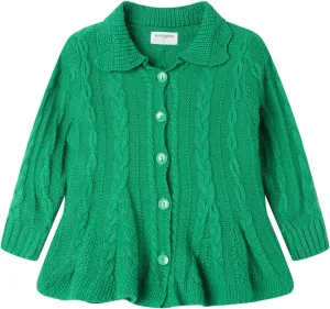 Mud Kingdom Girls Cardigan Sweaters Button Up