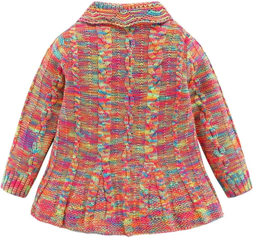 Mud Kingdom Girls Cardigan Sweaters Button Up